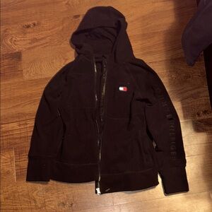 Tommy Hilfiger Black Lightweight Hooded Jacket